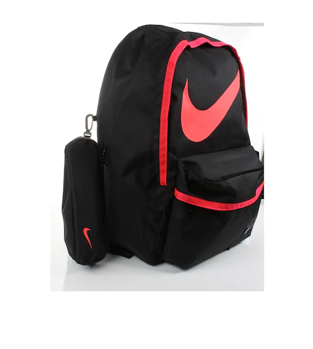 nike backpack and pencil case